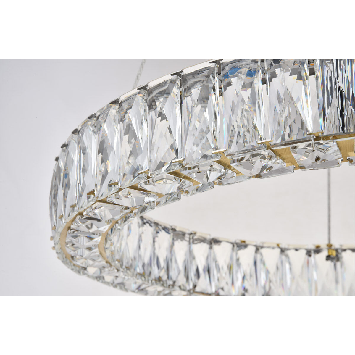Monroe 24 inch Gold Chandelier Ceiling Light