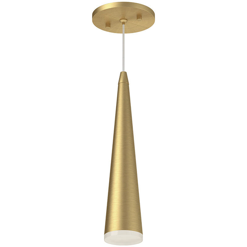 Mina Pendant Ceiling Light in Brushed Gold