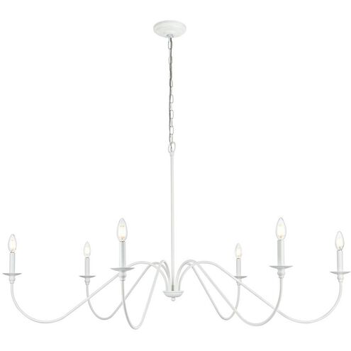 Rohan 6 Light 54.00 inch Chandelier