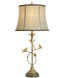 Ascoli 32.5 inch 150 watt Vintage Silver and Grey Table Lamp Portable Light