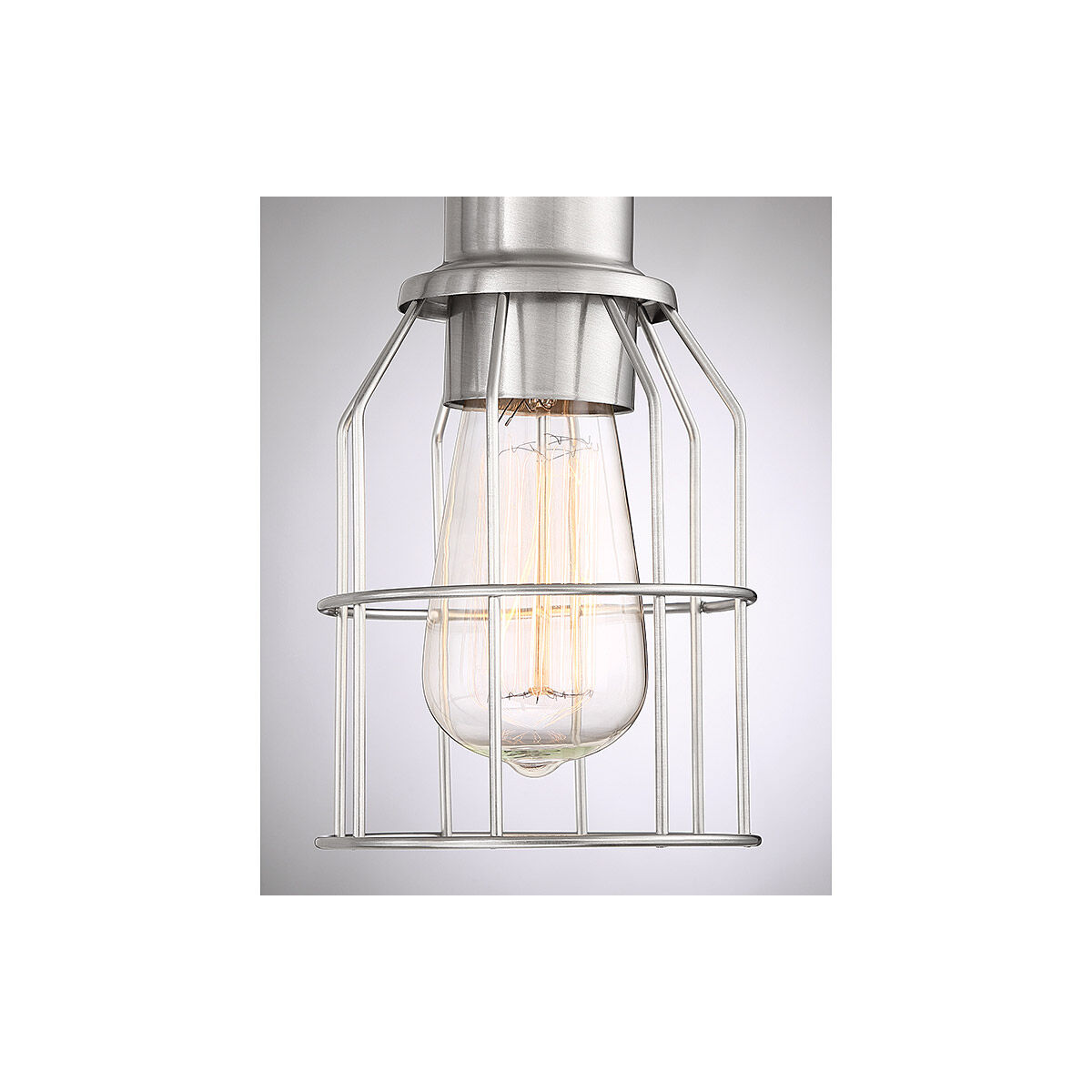 Industrial 3 Light 24 inch Brushed Nickel Bathroom Vanity Light Wall Light