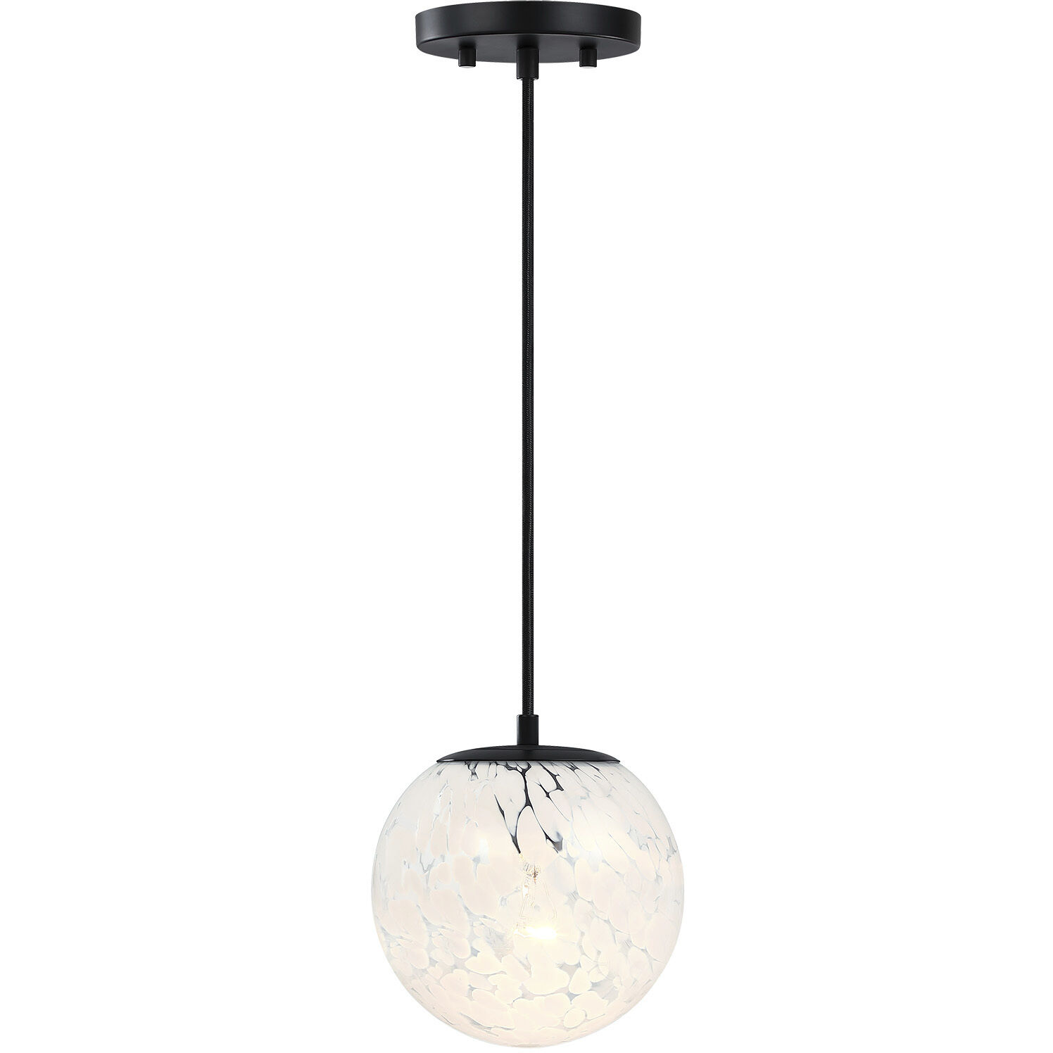 Circo LED 7 inch Matte Black Pendant Ceiling Light