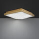Beyond Wisteria LED 12 inch Black Flush Mount Ceiling Light