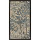 Animals Collection Modern Rubbed Matte Espresso Wood With Honeycomb Embossing Framed Art