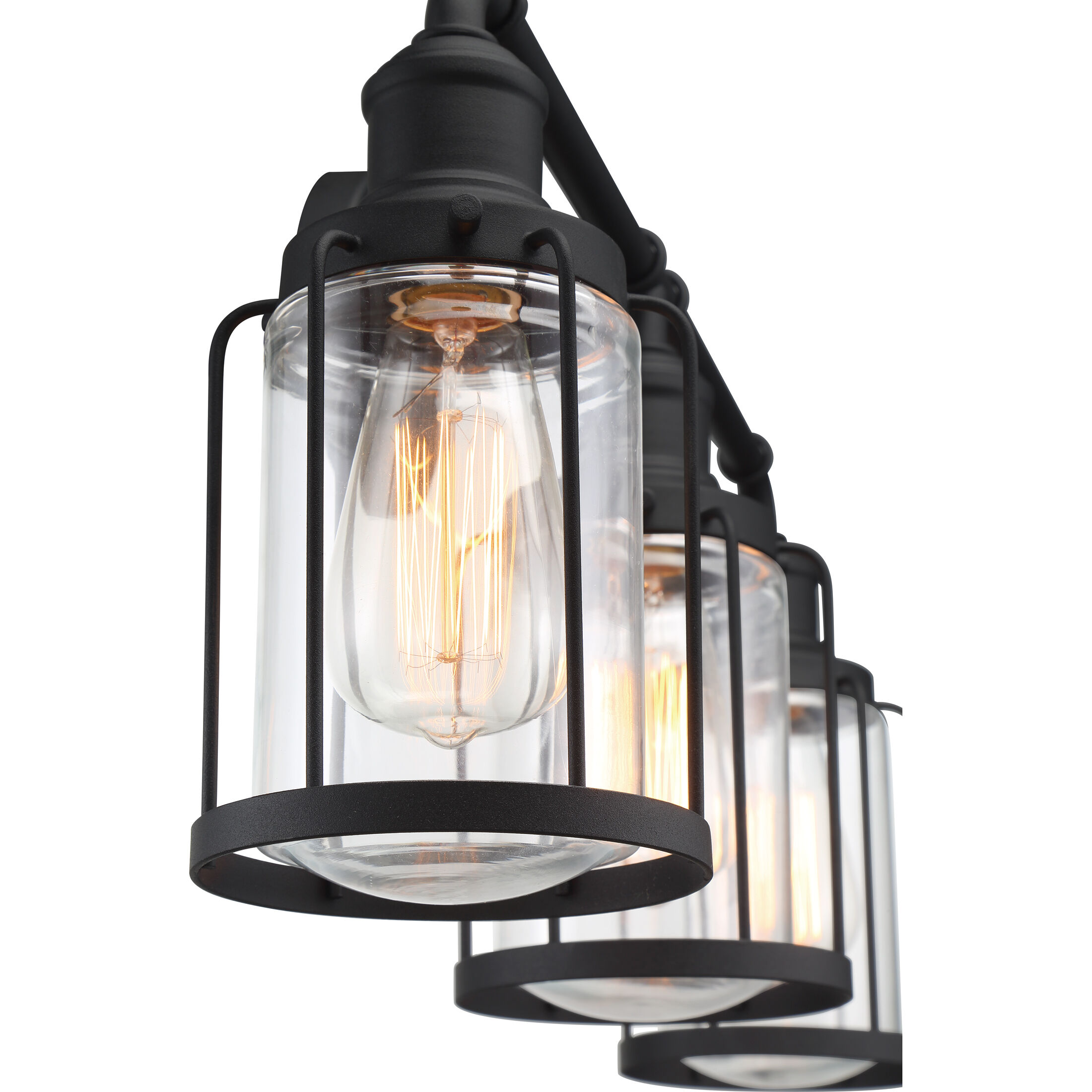 Ludlow 3 Light 24 inch Earth Black Bath Light Wall Light