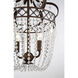 Rochelle 2 Light 12 inch New Tortoise Shell with Silver Pendant Ceiling Light