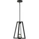 Haven LED 14 inch Matte Black Pendant Ceiling Light