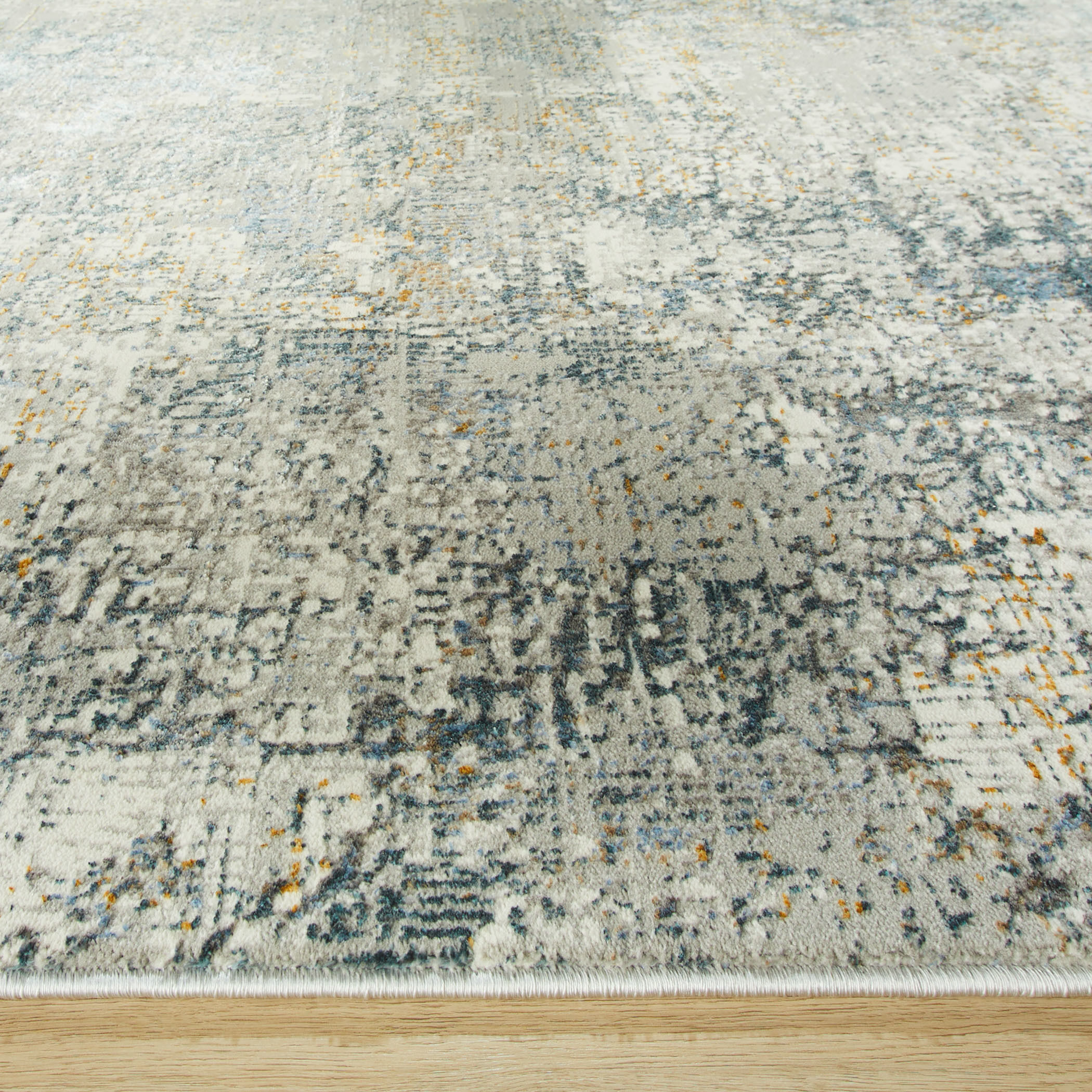 Darica 158 X 118 inch Dark Grey Rug in 10 x 13