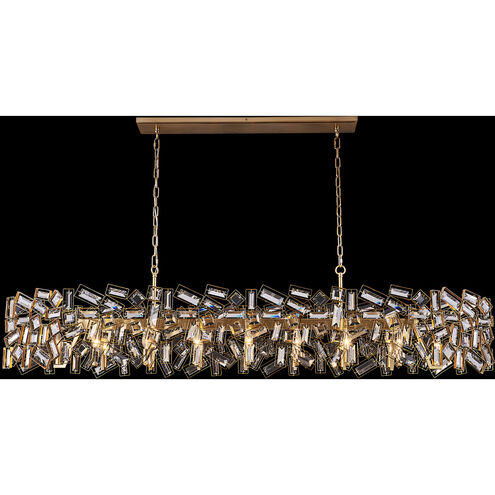 Inclanata Island Light Ceiling Light in Firenze Clear