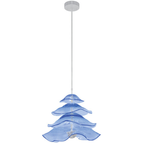 Embark 1 Light 20 inch Silver Pendant Ceiling Light