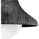 Surfside 1 Light 13.5 inch Ebony Flush Mount Ceiling Light