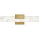 Cadiz LED 19.75 inch Heritage Brass Bath Light Wall Light