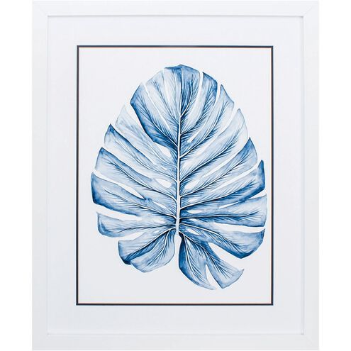 Waterside Collection Blue Framed Art
