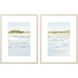 Waterside Collection Blue Framed Art