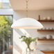 Alora Mood Grant 1 Light 27.63 inch Antique White Pendant Ceiling Light