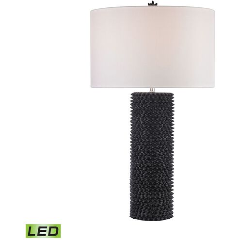 Punk 29.8 inch 9.5 watt Black Table Lamp Portable Light in LED, 3-Way