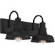 Modern Farmhouse 2 Light 17.75 inch Oil Rubbed Bronze Vanity Light Wall Light