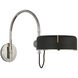 Thomas O'Brien Oso 21.75 inch 6 watt Polished Nickel Articulating Arc Wall Light