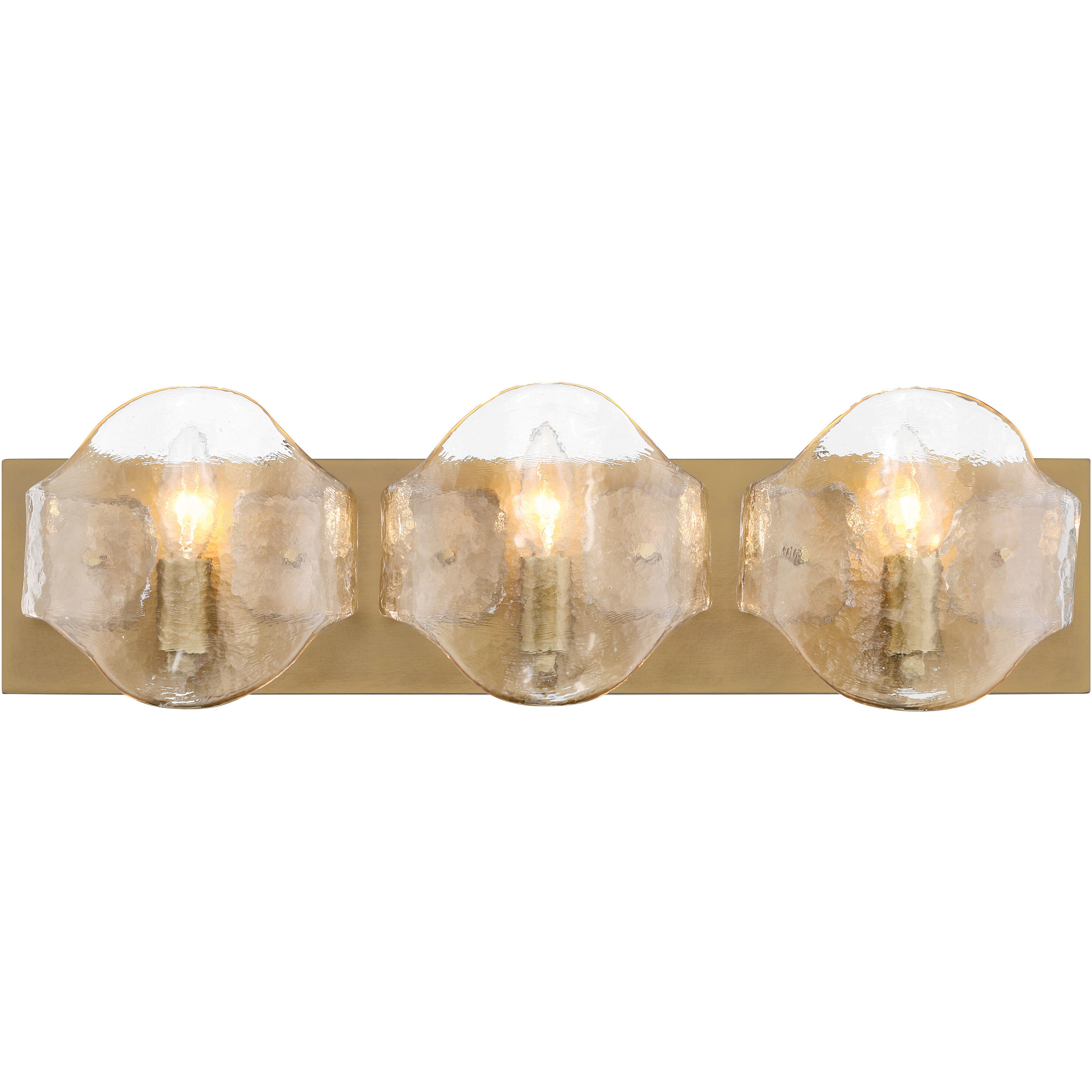 Elora 3 Light 23 inch Legacy Brass Vanity Light Wall Light