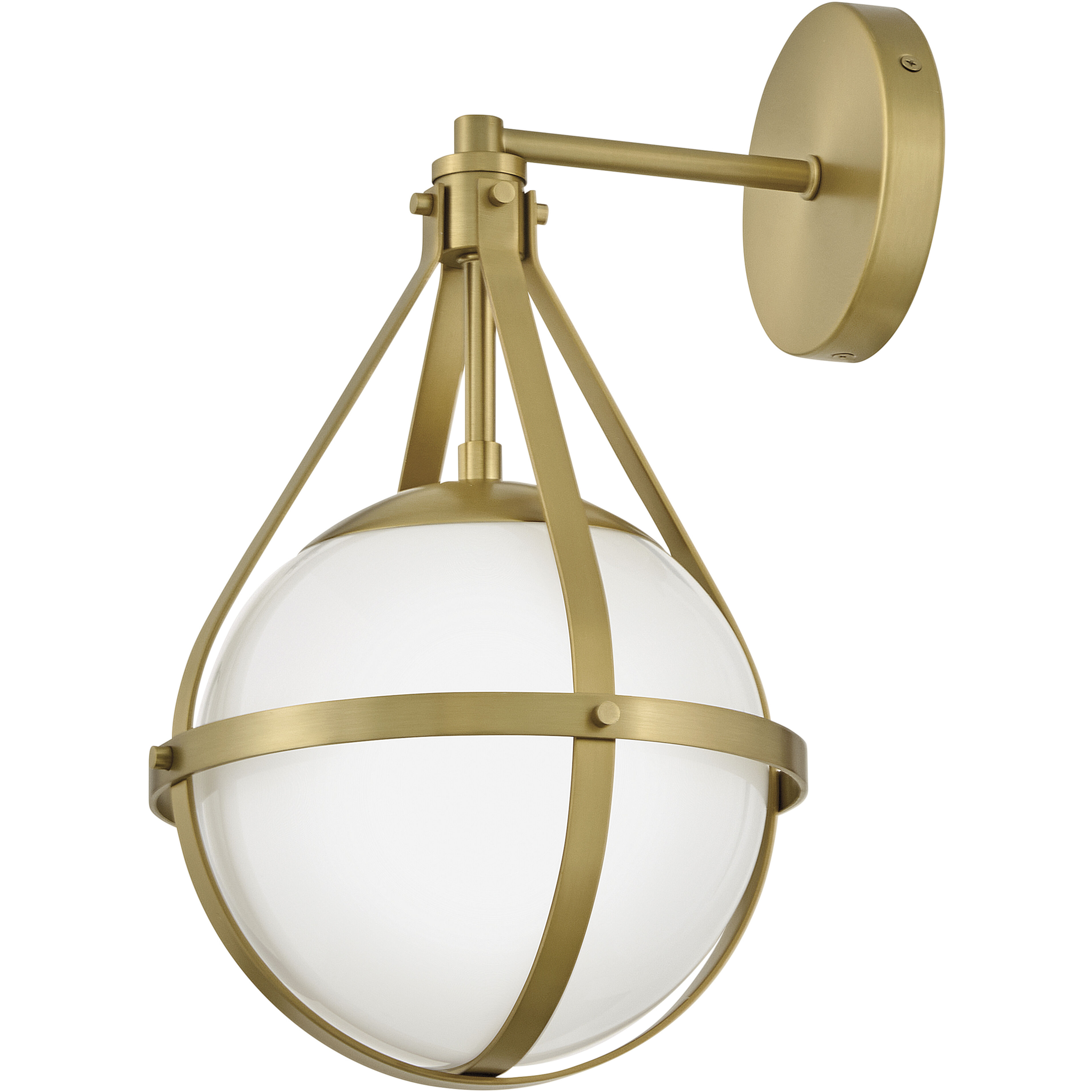 Colby 1 Light 9.25 inch Lacquered Brass Sconce Wall Light