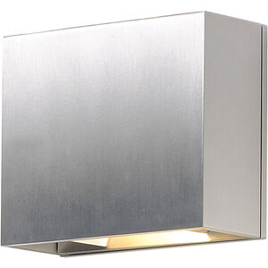 Alumilux Cube LED 7 inch Satin Aluminum ADA Wall Sconce Wall Light