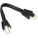 Aurora 24 inch Black Under Cabinet - Utility, Connector Cord