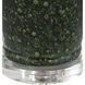 Junko 29 inch 150 watt Green and Clear Table Lamp Portable Light