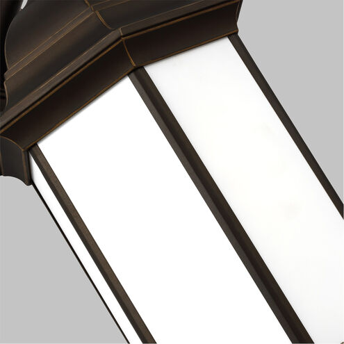 Sevier 1 Light 15.88 inch Antique Bronze Outdoor Wall Lantern, Medium