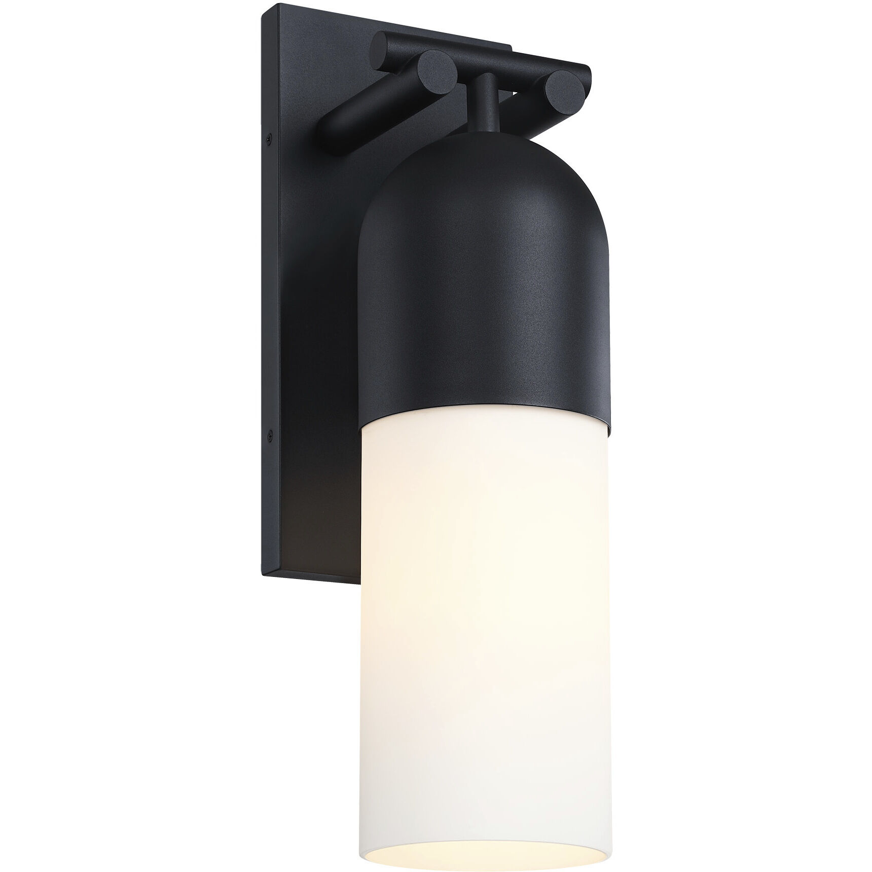Ever Spring LED 22 inch Black Outdoor Wall Sconce