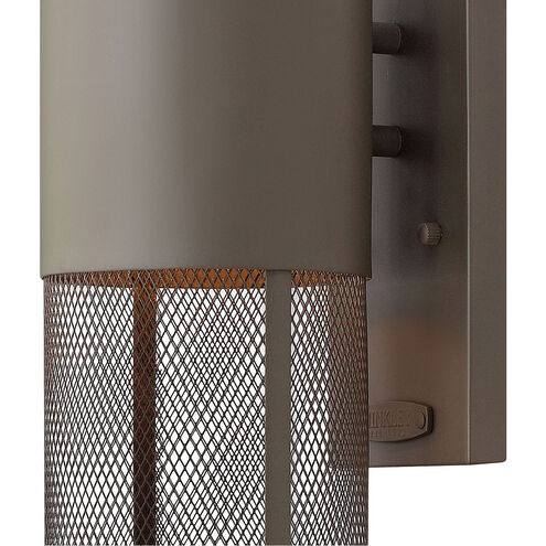 Aria LED 19 inch Buckeye Bronze Outdoor Wall Lantern, Medium