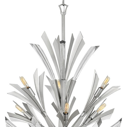 Vida LED 24 inch Glacial Chandelier Ceiling Light, Orb