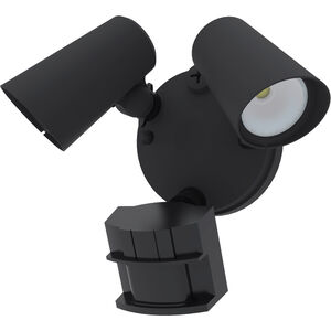 Fora Series 5 inch Black Security Light