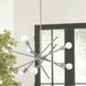 Astra 6 Light 23 inch Brushed Nickel Chandelier Ceiling Light, Design Series