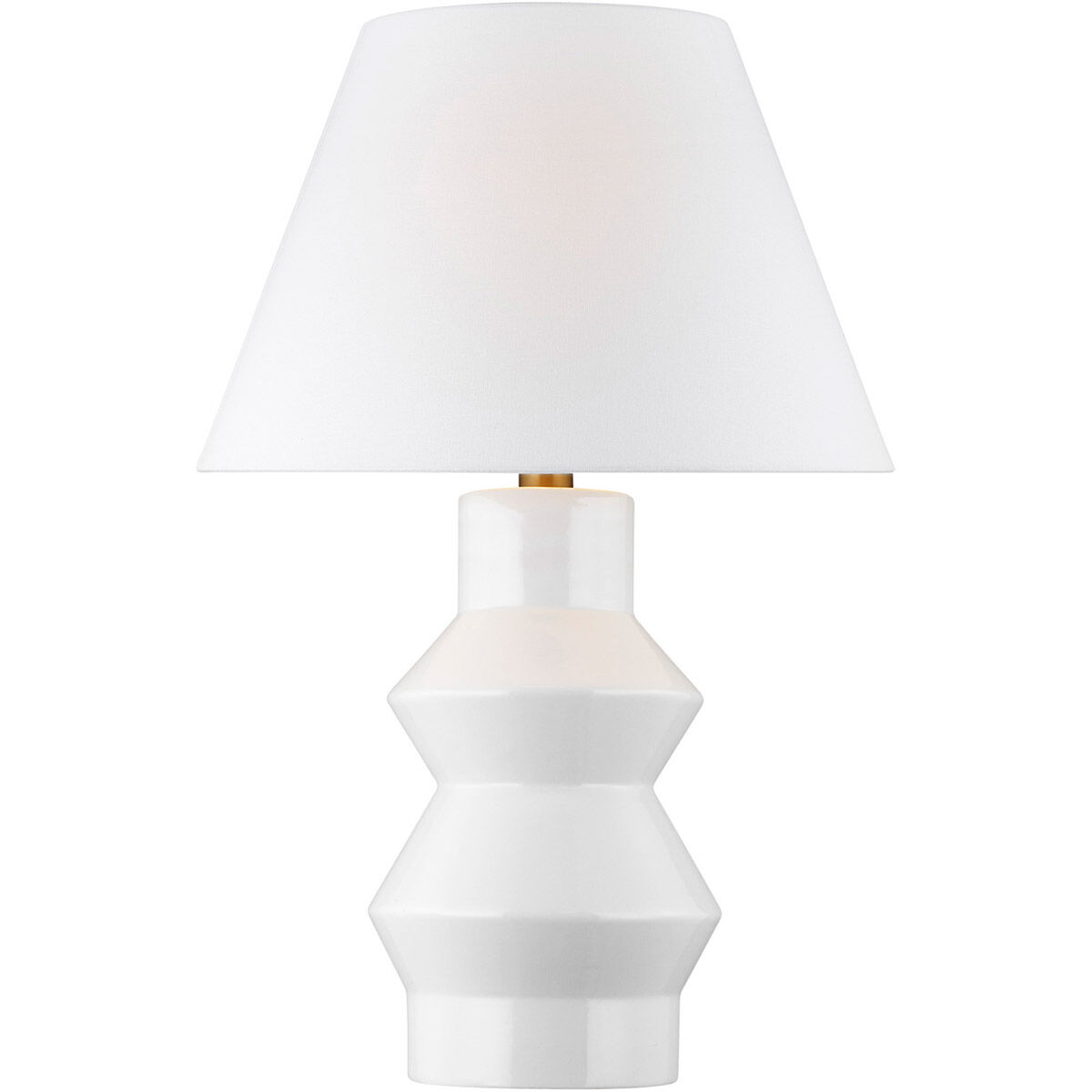 C M by Chapman Myers Abaco 28.75 inch 9 watt Arctic White Table Lamp Portable Light