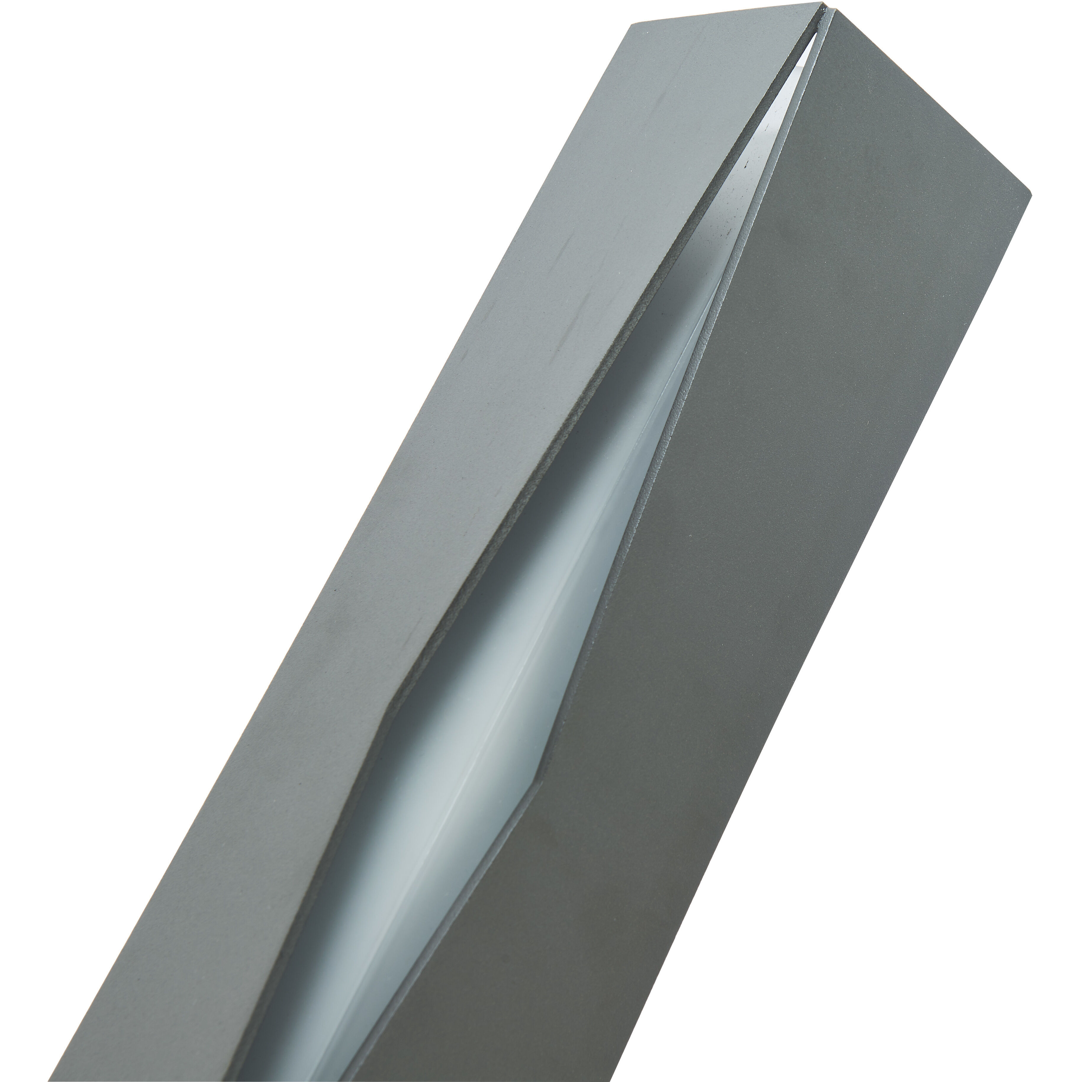 Omega LED 18 inch Matte Black Outdoor Wall Light