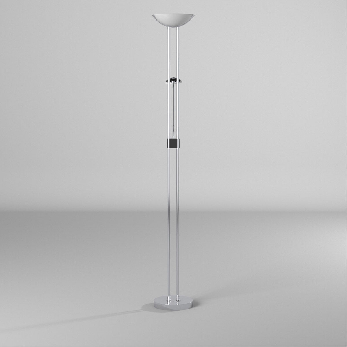 Baya 1 70.86 inch 20 watt Chrome Floor Lamp Portable Light