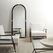 Saltwater 72 X 30 inch Black Floor Mirror