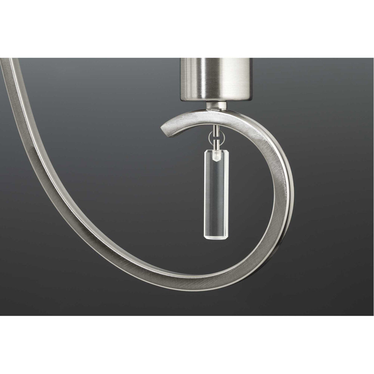 Invite 3 Light 22 inch Brushed Nickel Chandelier Ceiling Light