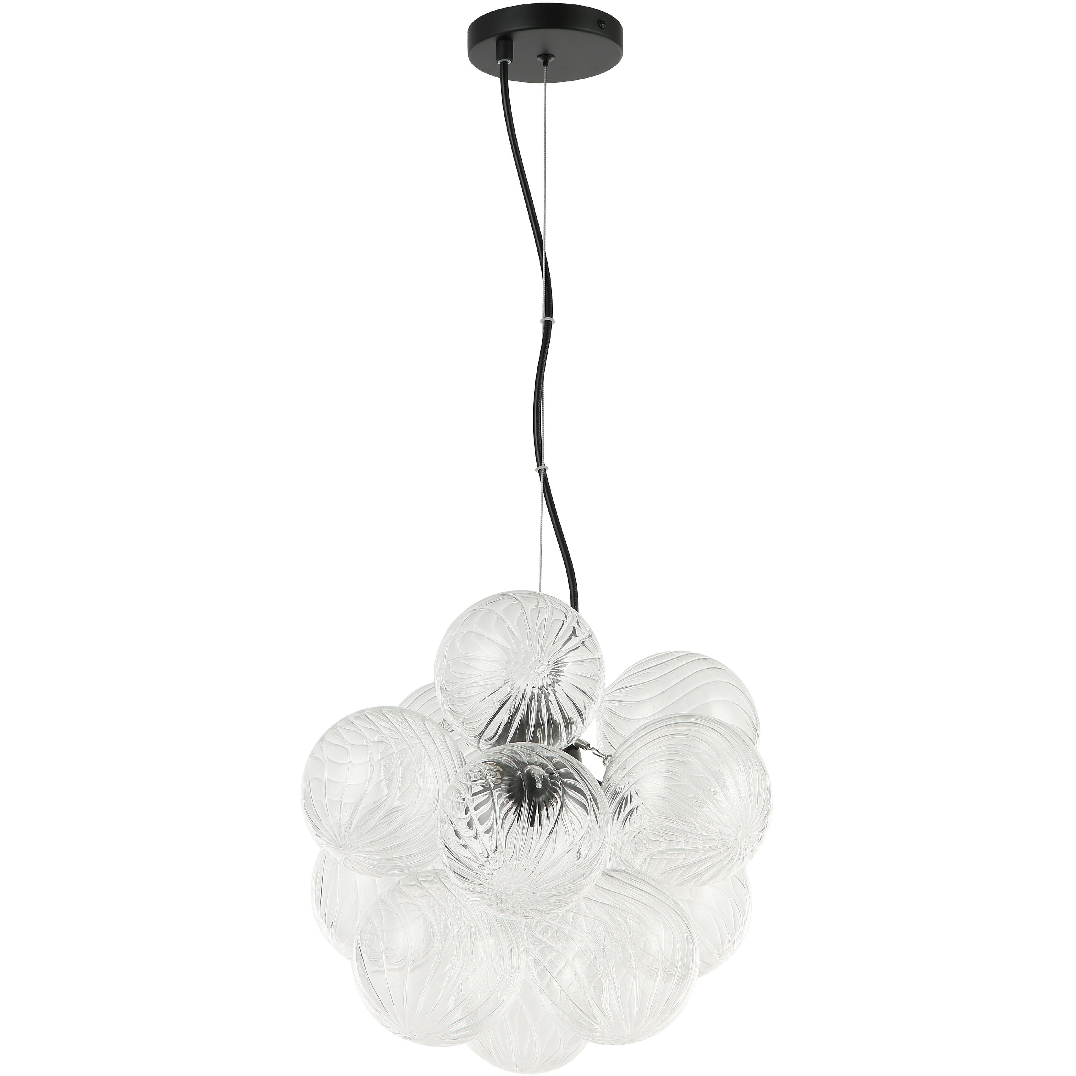 Charlize LED 13.5 inch Matte Black Pendant Ceiling Light