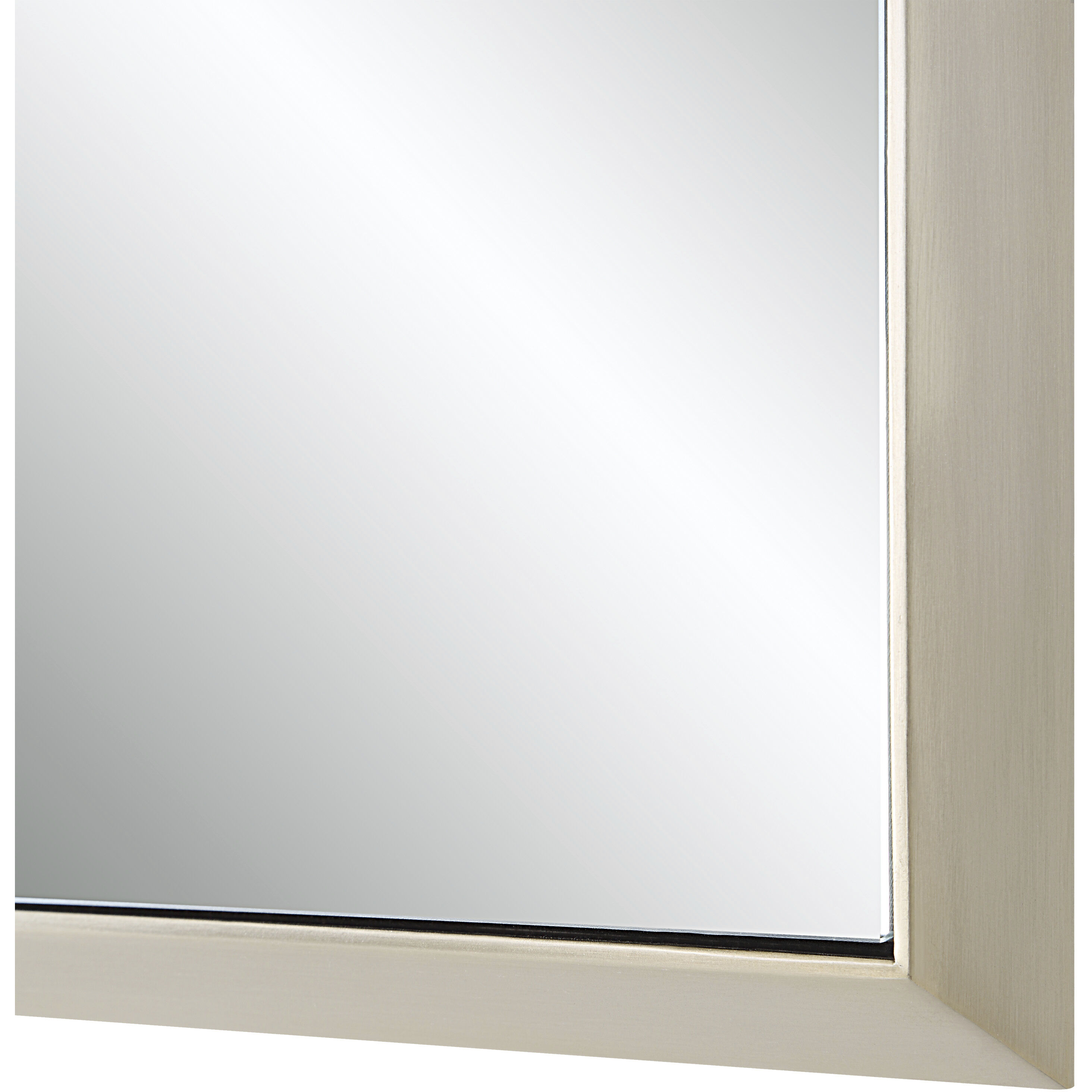Pia 36 X 24 inch Champagne Wall Mirror