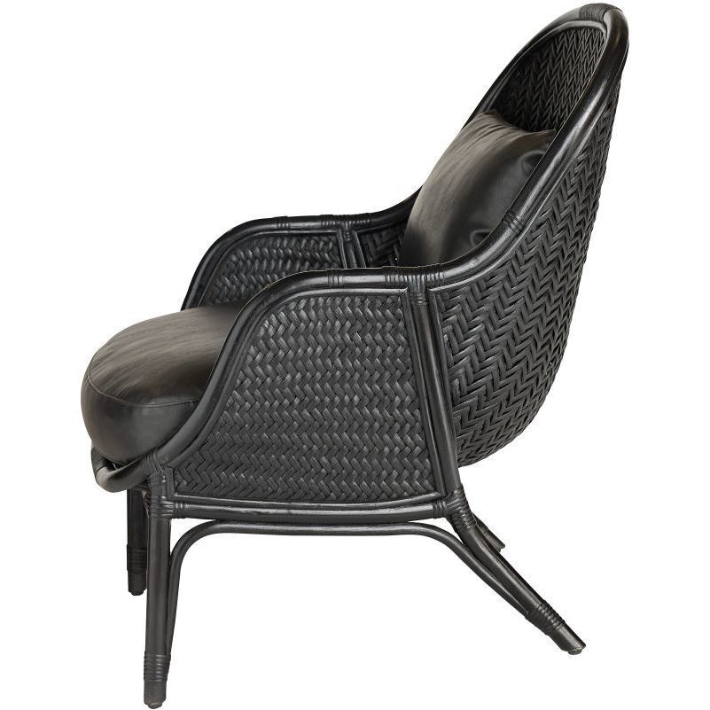 Bonnie 35.5 inch Noir Lounge Chair