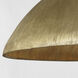 Kelly Wearstler Utopia LED 48 inch Gild Sculpted Pendant Ceiling Light