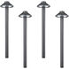 Interpath 12 2.5 watt Black Path and Area Light in 2700K Warm LED, WAC Landscape