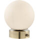 Reon 8.5 inch 25.00 watt Gold Accent Lamp Portable Light