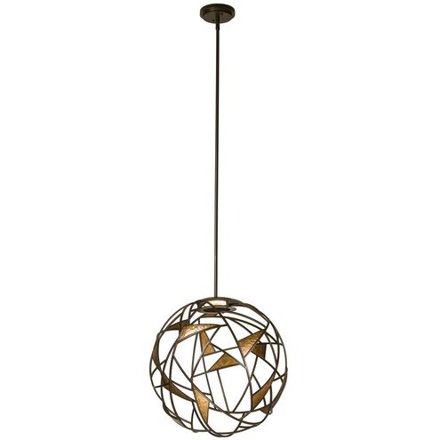 Neptune LED 20 inch Bronze Gold Pendant Ceiling Light