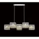 Broadway LED 57 inch Polished Nickel Chandelier Ceiling Light