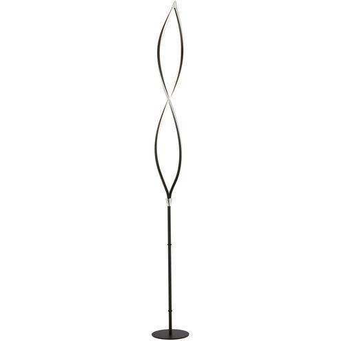 Kyle 70 inch 16.00 watt Black Floor Lamp Portable Light