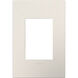 Adorne Satin Light Almond Wall Plate, 1-Gang