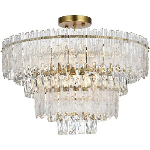 Emilia 8 Light 25.00 inch Flush Mount
