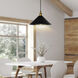 Brave 1 Light 12 inch Black Mini Pendant Ceiling Light